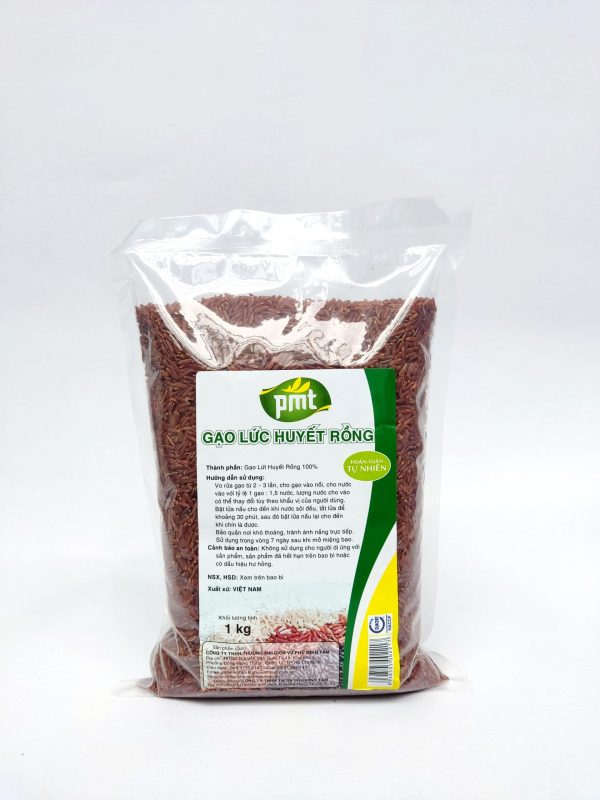 Gạo lứt huyết rồng Phú Minh Tâm