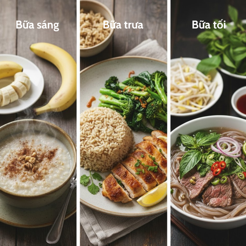 Thực đơn giảm cân với gạo lứt trong 1 ngày Thực đơn giảm cân với gạo lứt trong 1 ngày