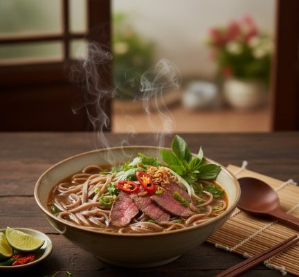 Phở gạo lứt bao nhiêu calo?