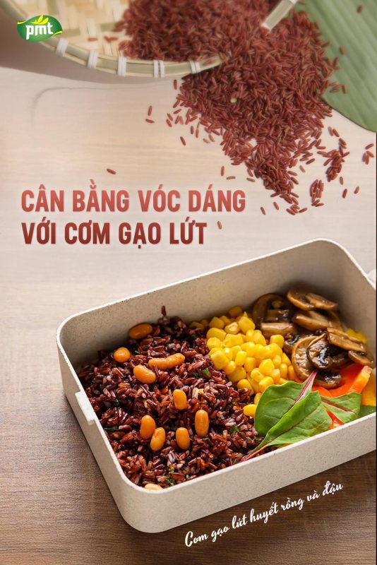 Cơm gạo lứt Cơm gạo lứt