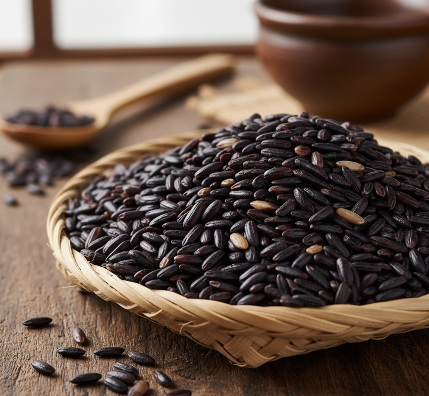 Hàm lượng calo trong gạo lứt tím than (gạo lứt đen)