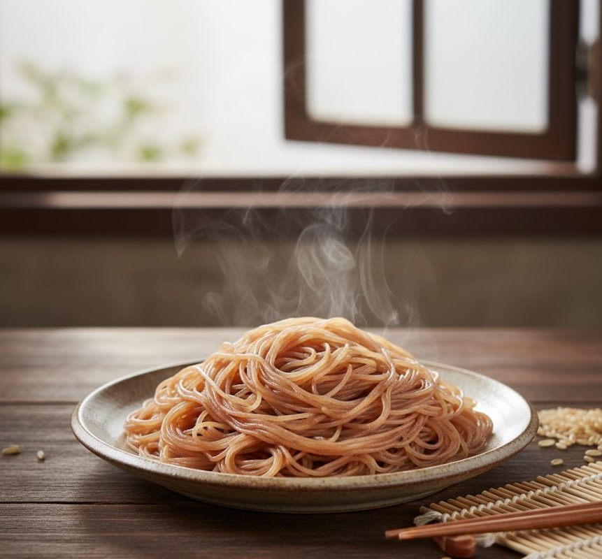 Luộc bún gạo lứt đơn giản Luộc bún gạo lứt đơn giản