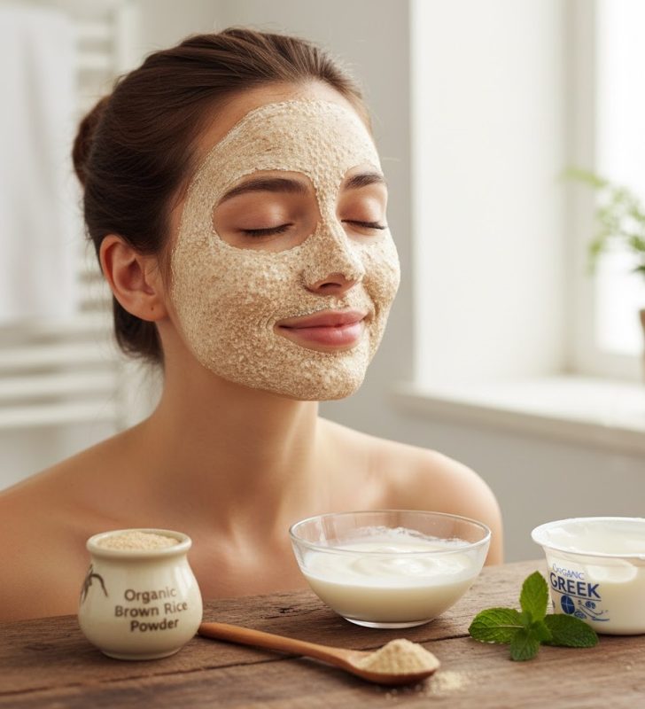 Chăm sóc da từ bột gạo lứt Chăm sóc da từ bột gạo lứt