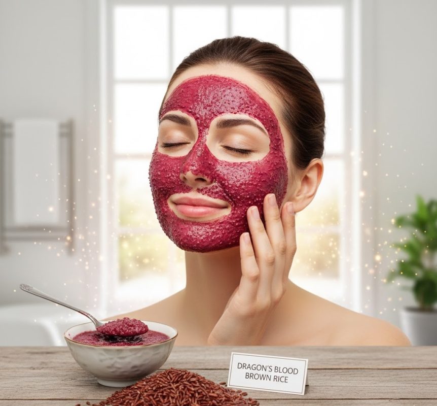 Mặt nạ từ gạo lứt huyết rồng giúp cung cấp độ ẩm cho da Mặt nạ từ gạo lứt huyết rồng giúp cung cấp độ ẩm cho da