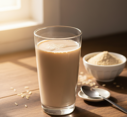 Nên uống bột gạo lứt vào lúc nào?