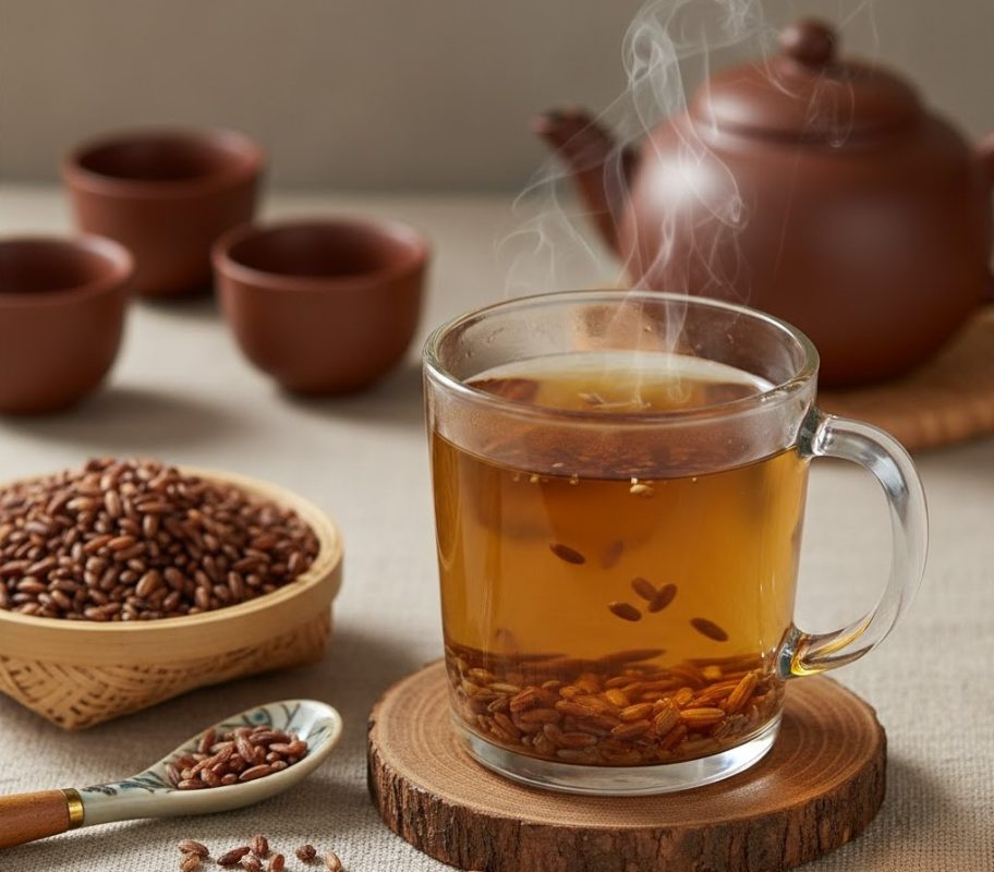Nước gạo lứt rang Nước gạo lứt rang