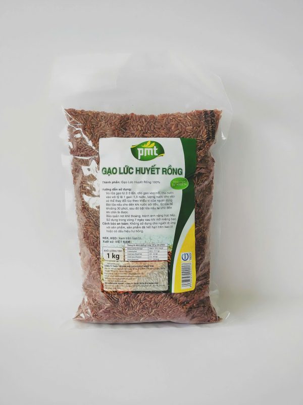 Gạo lứt huyết rồng Phú Minh Tâm