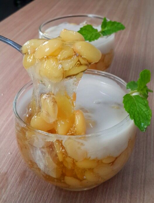 Thành phẩm chè đậu ngự giải nhiệt, thơm ngon